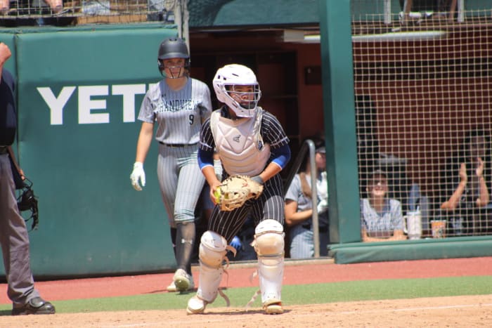 Santa Gertrudis Academy Grandview 3A UIL state semifinals Texas softball playoffs 053123 Andrew McCulloch 95